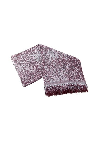 Pamuklu Kaymaz Ebruli Koltuk-çekyat Örtüsüü 15 Renk - Bordo Bordo