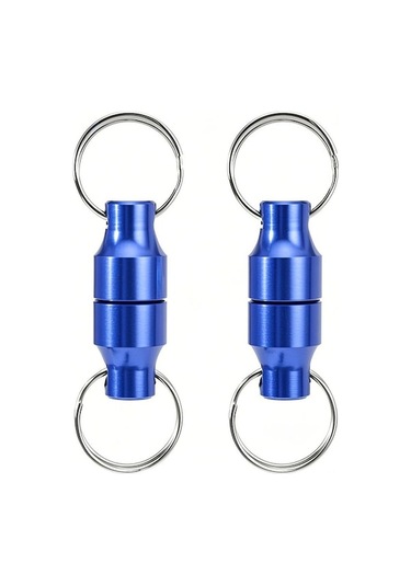 Alüminyum Alyaş Mıknatıs Kanca 3 Kg Tutucu Gücü Mavi 2 Adet Balıkçılık Gereçleri Asıcı