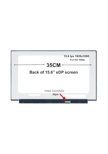Hp Gaming Pavilion 15-Ec0014Nt 8Ff63Ea Uyumlu Lcd Panel Ips Full