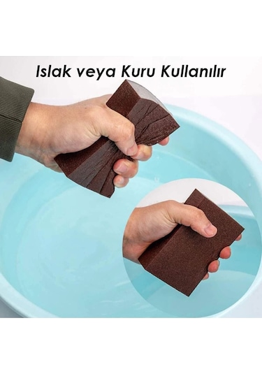 Ahşap, Mobilya, Seramik Ve Hobi Için Takoz Sünger Zımpara 100 Kum