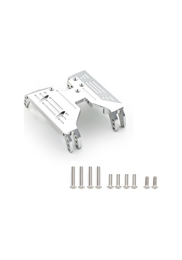 Samdoo Alüminyum Vites Kutusuna Tutucu Gümüş - Bjm104 Axial Capra 1.9 Utb Axı03004 Axı03022 Uyumlu