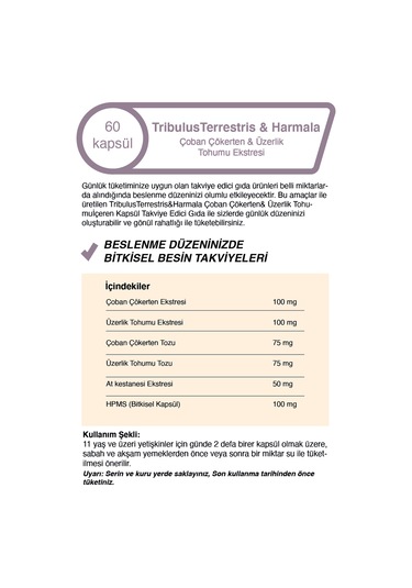Mindivan Çoban Çökerten & Üzerlik Tohumu Ekstresi