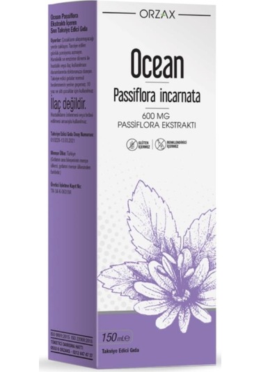 Ocean Passiflora 150 Ml Şurup