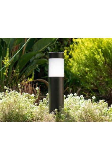41 Cm E27 Duylu, 10 W. Beyaz Işık Ampul Dahil, Bahçe Duvar, Yürüyüş Yolu Armatürü, Set Üstü Aplik Diğer