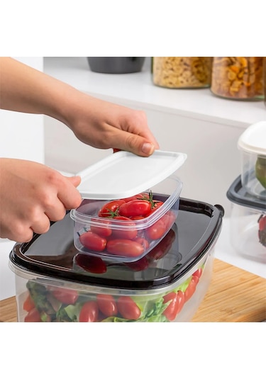 Porsima 1173 6'lı Çok Amaçlı Saklama Kabı Erzak Saklama Kabı Seti