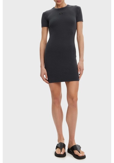 Calvin Klein Bayan Elbise J20j225265 Pt2 Siyah Siyah
