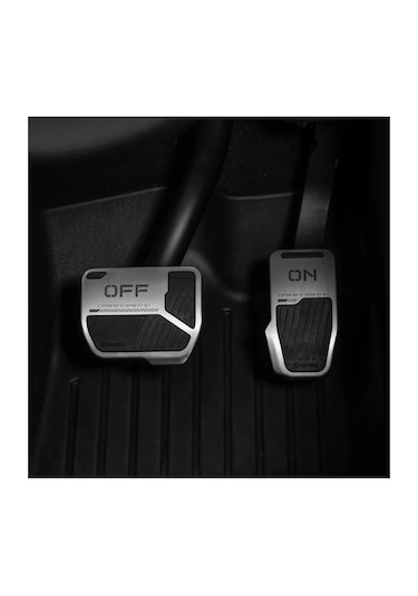 Tesla İçin Alaşımlı Araç Pedal Kapakları - Toy Switch