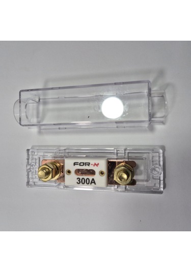 For-x Anl Bakır Amfi Sigortası 300 Amper Anl Bakır Sigortalı Anfi Sigortası
