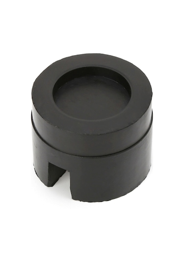 Sones Zemin Oluklu Araba Lastik Kaldırma Yastığı Çerçeve Koruyucu Adaptör Kriko Disk Pedi Aracı Siyah