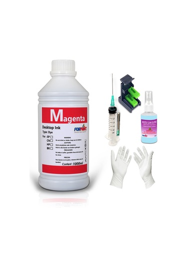 Bitmeyen Kartuş Forprint Canon Uyumlu Mürekkep 1000 ML Seçenekli