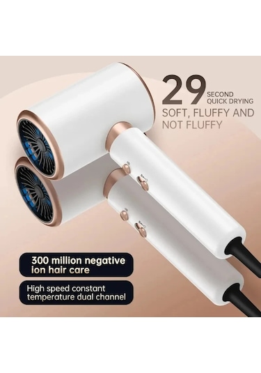 Lixiaqu01 Saç Kurutma Makinesi Yüksek Hızlı Elektrikli Türbin