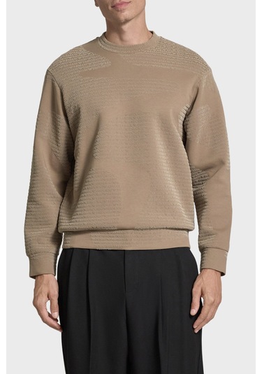 Emporio Armani Erkek Sweat Em002900 Af10013 F6130 Kahve Kahve
