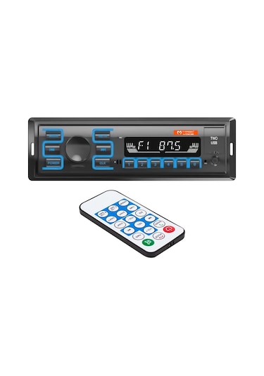 Magicvoice Çift Usb-Sd-Fm-Aux-Bluetooth-Uk 4X55W Oto Teyp Mv-5417