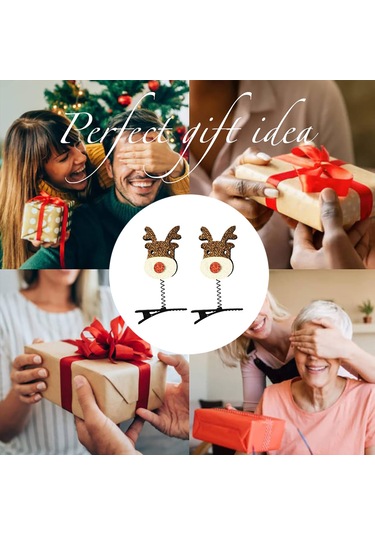 Kadınlar, Kızlar, Çocuklar, Yetişkinler Ve Parti Hediyeleri İçin Noel Tokaları, Sevgililer Günü Tokaları Çok  Renkli