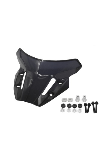 Gajeena Mt09 Fz09 2021-2022 İçin Abs Motosiklet Rüzgarlık, Siyah, Yaniha Yedek Parçası, Rüzgar Engeli Koruyucu