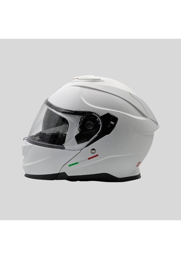 Arwic AR935 Mat Çene Açılır Ece-R 22.06 Motosiklet Kaskı Beyaz