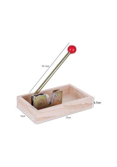 Premium Macadamia Nut Kraker Seti - Fındık İçin Kolay Kabuk Açıcı, Büyük Ahşap