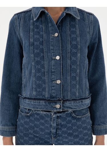 Pierre Cardin Kadın Koyu Mavi Ceket Denim 50306747-vr032 Koyu Mavi Pierre Cardin Kadın Koyu Mavi Ceket Denim 50306747-vr032 Koyu Mavi
