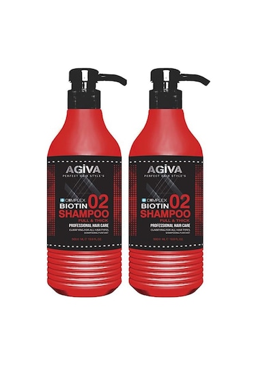 Agiva 02 Complex Biotin Şampuan 2 x 500 ML