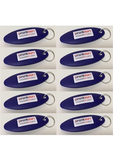 Pratik Balık Anahtarlık-Göstergeç Anahtarlık- Göstergeç Çip 40 Ad