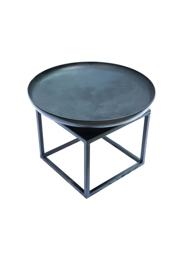 Pan 2 Bahçe Şöminesi Siyah