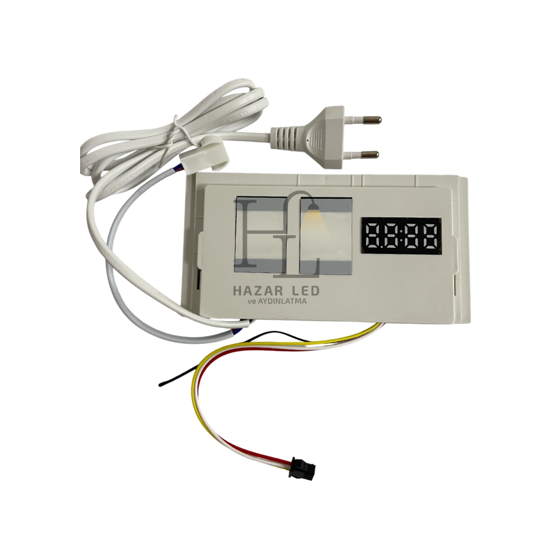 220 Volt Girişli Tunable Dokunmatik Touch Ayna Arkası Sensör Saat Termometre Buğu Önleyici Eklenebilir 12v Beyaz