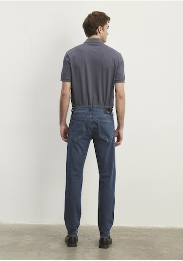 Mavi - Jake Lux Black Vintage Indıgo Mavi Jean Pantolon 0042286546 Koyu Mavi