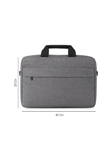 Macbook Uyumlu Pro 14" M2 Pro Slateone Askılı Laptop Çantası Siyah