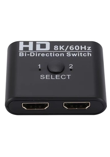 Hdmi Splitter 8k 60hz Switch Bi-directional Çift Yönlü Çevirici