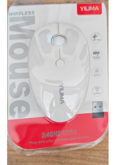 Yılıma Qs-207 Kablosuz Mouse Beyaz