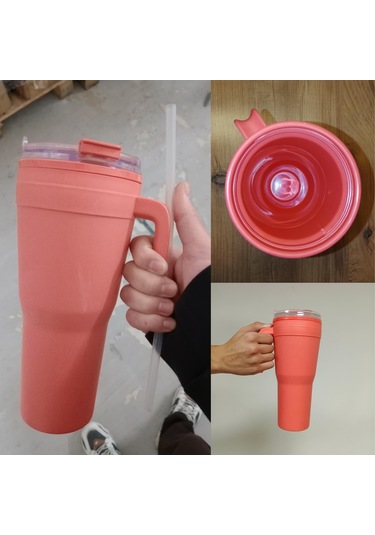 1 Lt Sippro Mug Termos 1270 Mug Thermos Nar Kırmızısı