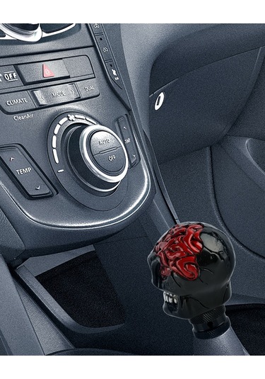 Gajeena Yüksek Kaliteli Manuel Vites Kolu - Kırmızı Başlı, Kolay Kurulum, 3 Adaptörlü 8mm,10mm,12mm , Otomatik Ve Manuel Araçlar İçin Uygun