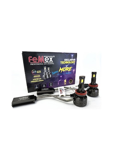 Femex Super More Csp Superior Etı Chipset H8/11 Led Xenon Led Headlight