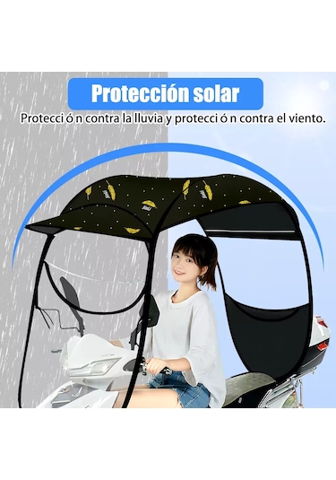 Youtek Her Tür Motosiklet İçin Su Geçirmez Ve Güneşten Koruyucu Motosiklet Tentesi, Hızlı Kurulum Ve Rüzgar Korumalı