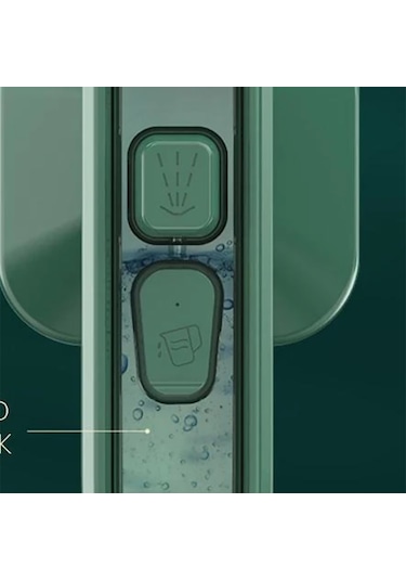 Hombey Minik El Tipi Ütü 1000w - Yüksek Sıcaklıklı Buhar İle Ütüleme, Dezenfeksiyon Ve Temizleme Fonksiyonu - Taşınabilir Abs Malzeme 100ml Su Tankı Yeşil