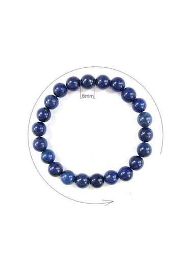 Lapis Lazuli Doğal Taş Bileklik Çok Renkli