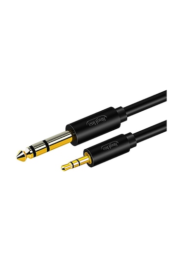 Sones Jınghua 3,5 Mm - 6,5 Mm Ses Kablosu Amfi Gitar 6,35 Mm Kablo, Uzunluk: 3 M