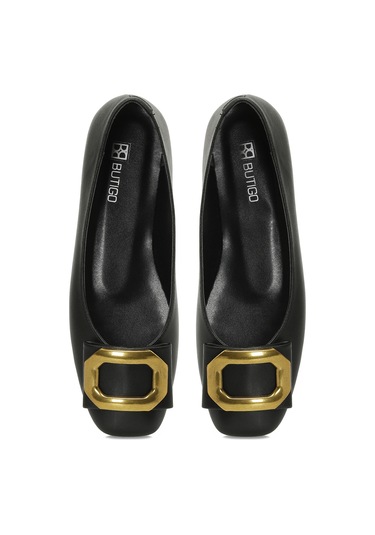 Butigo 24k-506 4pr Siyah Kadın Babet 000000000101895629 Siyah