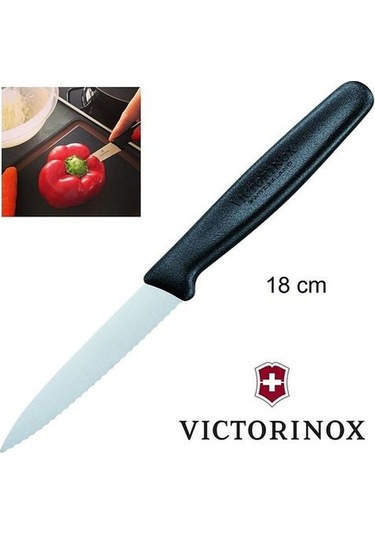 Swiss Bıçak Mutfak Bıçağı Seti 3 Farklı Boy Siyah