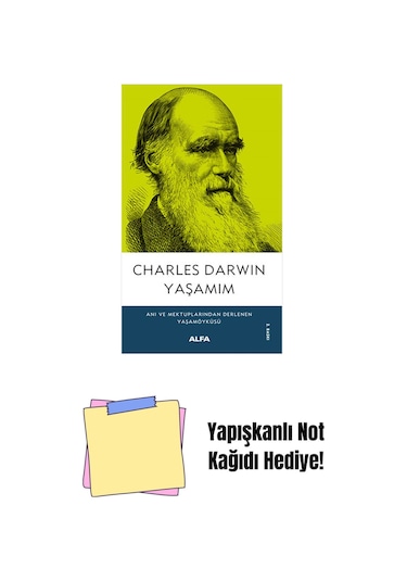Yaşamım + Yapışkanlı Not Kağıdı