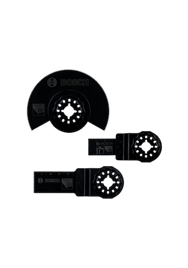 Bosch DIY Starlock 3'lü Çok İşlevli Aletler İçin Ahşap Seti - 2607017323