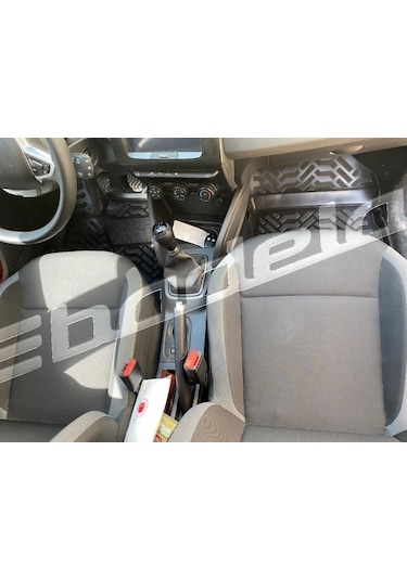 Duster Havuzlu Ithal 5D Paspas Kokusuz Kaucuk Sıyah Tam Uy...