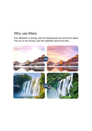 Nd8 Filtre Eylem Kamera Lens Filtresi Gopro Hero11 Siyah / Hero11 Siyah Mini / Hero10 Siyah / Hero9 Siyah Diğer