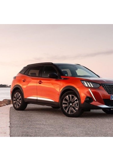 Peugeot 2008 Krom Yan Kapı Çıtası 2020- 4 Parça