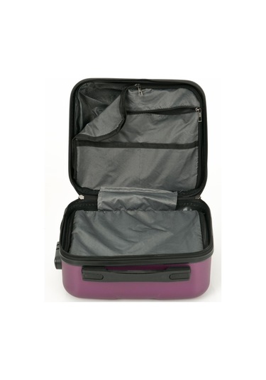 Abs Kabin Orta Büyük Ve Makyaj Boy 4'lü Travel Valiz Bavul Seti 001