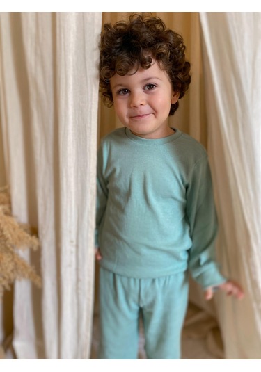 Kaşkorse Mevsimlik Pijama Takım Yeşil