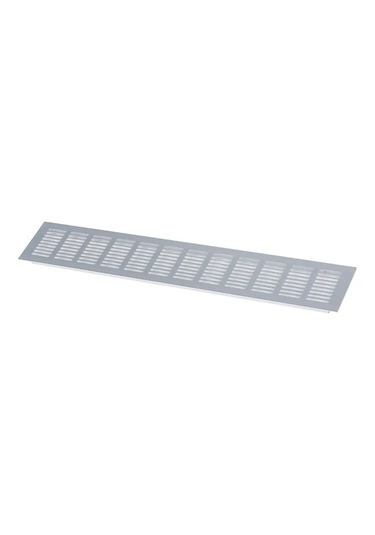 Aksmebel 480x80 Mm Metal 2 Adet Düz Gümüş Havalandırma Izgarası 271373598