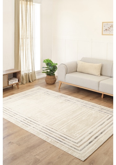 Kaşmir Halı 7/24  Sahara Alba 80x300 CM Salon Mutfak Halısı Kilim
