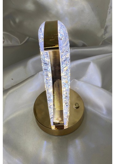 Masa Gece Lambası Led 3 Renk Büyük Boy Hilal Ay