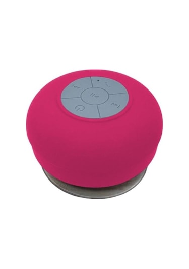 Vakumlu Su Geçirmez Bluetoothlu Mini Duş Hoparlörü Çok Renkli